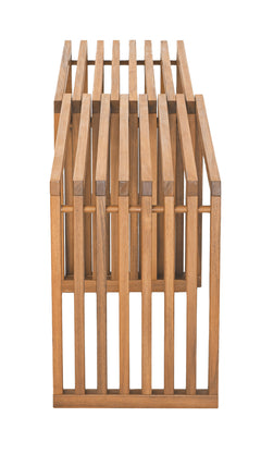 Riviera Natural Extendable Bench (Set of 2) - Ornate Home