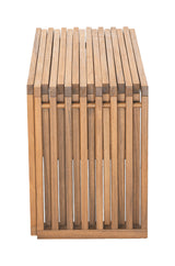 Riviera Natural Extendable Bench (Set of 2) - Ornate Home