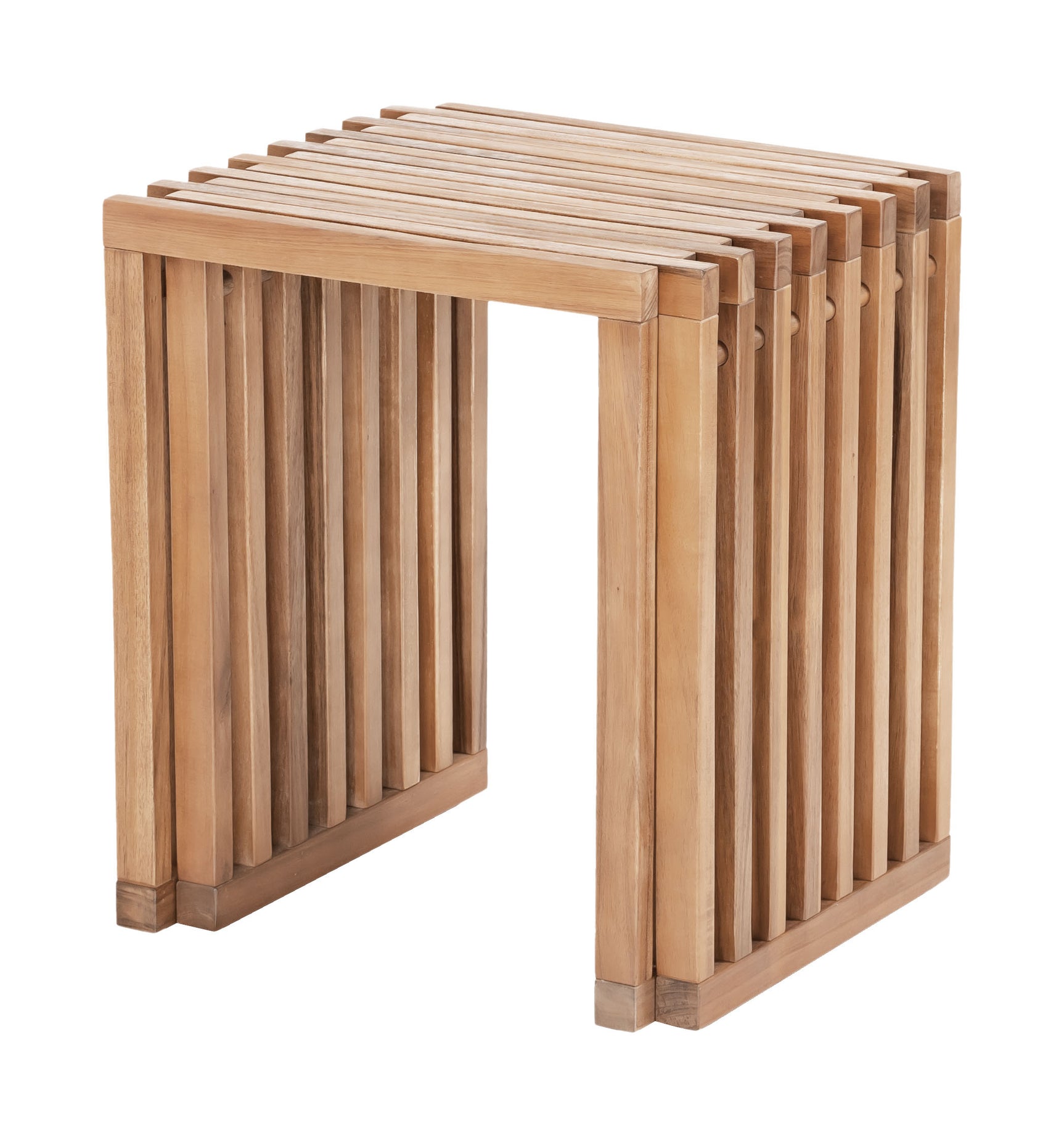Riviera Natural Extendable Stool (Set of 2) - Ornate Home