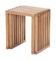Riviera Natural Extendable Stool (Set of 2) - Ornate Home
