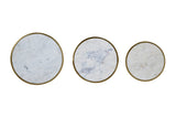 Riviera White Nesting Table (Set of 3) - Ornate Home