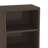 Rivington Dark Walnut 28" Open Bookcase - Ornate Home