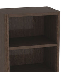 Rivington Dark Walnut 28" Open Bookcase - Ornate Home