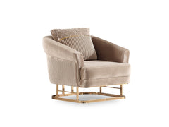 Rixos Beige Chair - Ornate Home