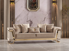 Rixos Beige Living Room Set - Ornate Home