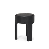 Riya Black Solid Wooden Stool - Ornate Home