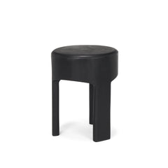 Riya Black Solid Wooden Stool - Ornate Home