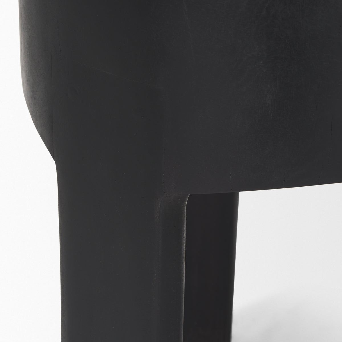 Riya Black Solid Wooden Stool - Ornate Home