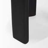 Riya Black Solid Wooden Stool - Ornate Home