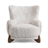 Riya Canvas Oat Accent Chair