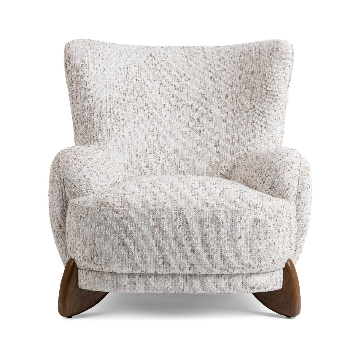 Riya Canvas Oat Accent Chair