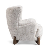 Riya Canvas Oat Accent Chair