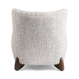 Riya Canvas Oat Accent Chair