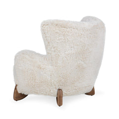 Riya Vanilla Accent Chair - Ornate Home