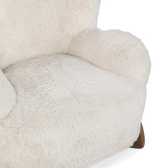 Riya Vanilla Accent Chair - Ornate Home