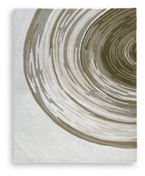 Rizwana Ivory/Brown/Gray Large Rug - Ornate Home
