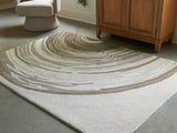 Rizwana Ivory/Brown/Gray Medium Rug - Ornate Home