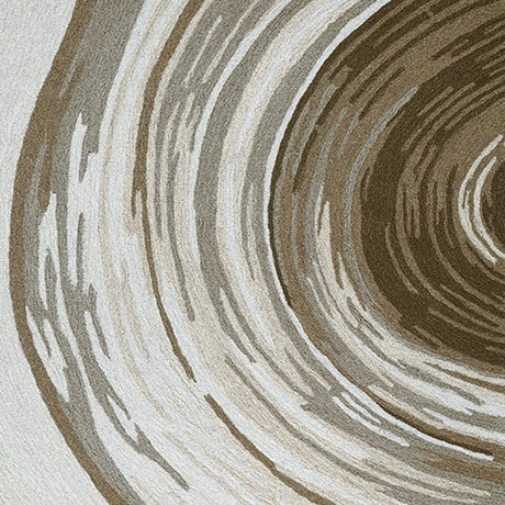 Rizwana Ivory/Brown/Gray Medium Rug - Ornate Home