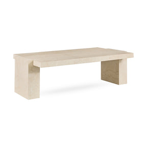 Rizza Cream Coffee Table - Ornate Home