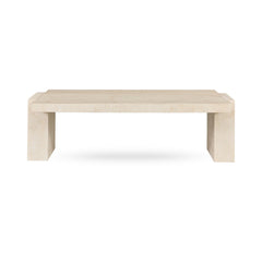 Rizza Cream Coffee Table - Ornate Home