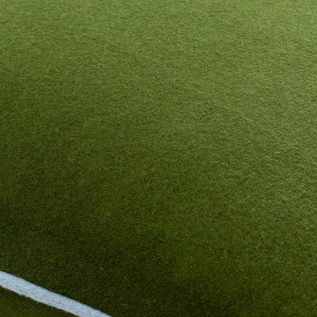 Rizzo Olive Green Wool Square Throw Pillow - Ornate Home