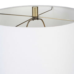Roan Artesian Black/Brown/White Table Lamp - Ornate Home