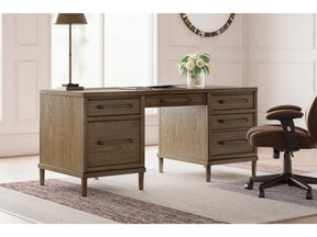 Roanhowe Brown 68" Home Office Desk (Online Special Price) - Ornate Home