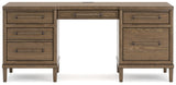 Roanhowe Brown 68" Home Office Desk (Online Special Price) - Ornate Home