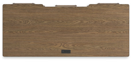 Roanhowe Brown 68" Home Office Desk - Ornate Home