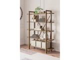 Roanhowe Brown 71" Bookcase - Ornate Home