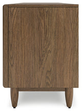 Roanhowe Brown 85" Extra Large TV Stand (Online Special Price) - Ornate Home