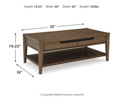 Roanhowe Brown Coffee Table and 2 End Tables - Ornate Home