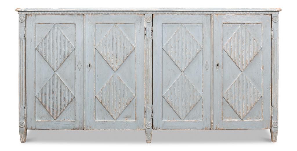 Roanne Blue Sideboard - Ornate Home