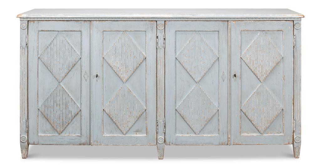 Roanne Blue Sideboard - Ornate Home