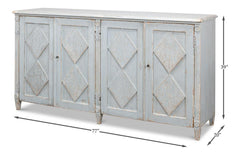 Roanne Blue Sideboard - Ornate Home