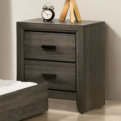 Roanne Gray/Charcoal 4 Pc. Full Bedroom Set - Ornate Home