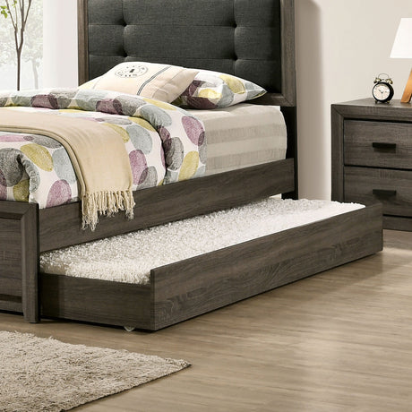 Roanne Gray/Charcoal 4 Pc. Twin Bedroom Set - Ornate Home