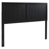 Robbie Black Wood Full Headboard - Ornate Home
