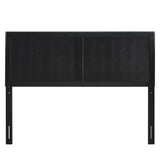 Robbie Black Wood Full Headboard - Ornate Home
