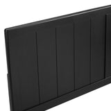 Robbie Black Wood Full Headboard - Ornate Home