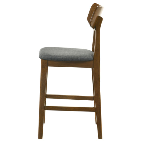 Robbie Walnut Counter Height Dining Room Set - Ornate Home