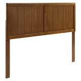 Robbie Walnut Wood Full Headboard - Ornate Home