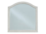 Robbinsdale Antique White 34" Bedroom Mirror (Online Special Price) - Ornate Home