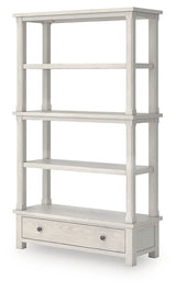 Robbinsdale Antique White Bookcase (Online Special Price) - Ornate Home