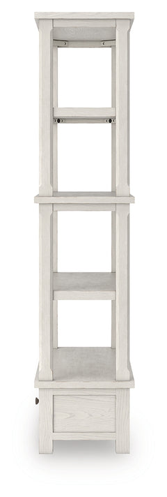 Robbinsdale Antique White Bookcase - Ornate Home