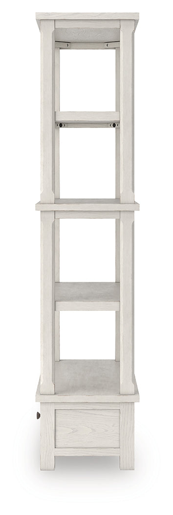 Robbinsdale Antique White Bookcase - Ornate Home