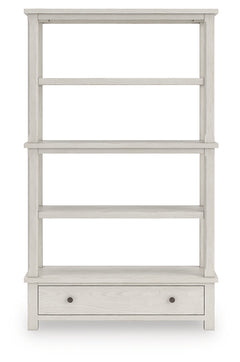 Robbinsdale Antique White Bookcase - Ornate Home