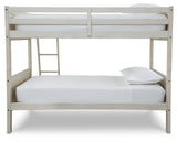 Robbinsdale Antique White Bunk Bedroom Set with Mattresses (Online Special Price) - Ornate Home