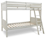 Robbinsdale Antique White Bunk Bedroom Set with Mattresses (Online Special Price) - Ornate Home