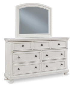 Robbinsdale Antique White Cal. King Sleigh Storage Bedroom Sets - Ornate Home
